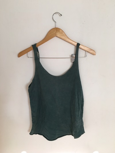 BDG Green Distressed Tank