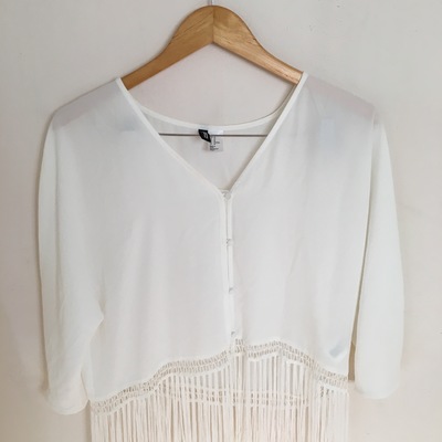 Chiffon tassel blouse