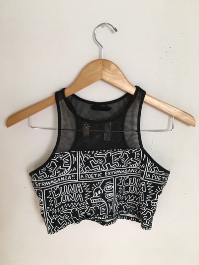 Keith Haring Crop Top