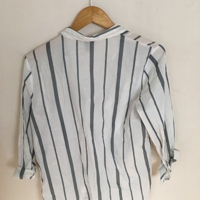 Striped button up shirt