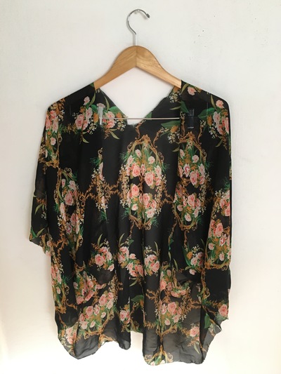 Handmade Floral Kimono
