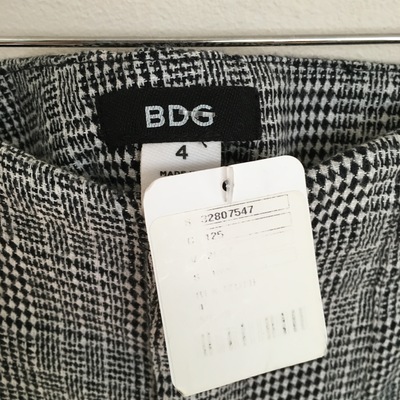 Checked bdg shorts