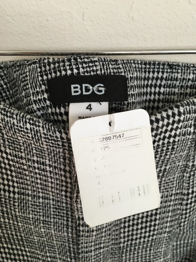 Checked BDG Shorts