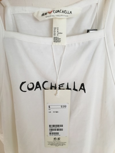 H&M x Coachella Crop Top