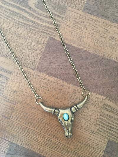 Long Bull Necklace