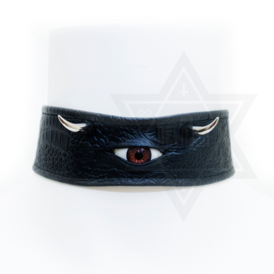 Dark demon choker