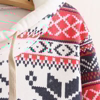 Harajuku Snow stamping long-sleeved hoodies - Thumbnail 1