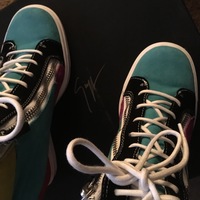 Giuseppe Zanotti Multicolored Wedge Sneakers - Thumbnail 3