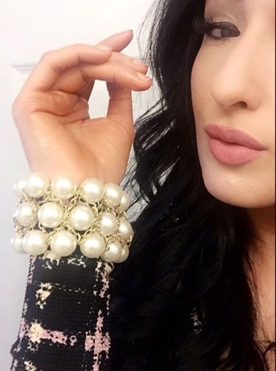 Chunky Pearl Bracelet