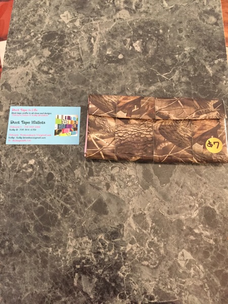 Women's Accordian Duct Tape wallet