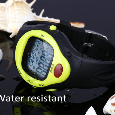 New sports heart rate calorie watch, chronograph, alarm