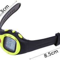 NEW SPORTS HEART RATE CALORIE WATCH, CHRONOGRAPH, ALARM - Thumbnail 4