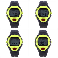 Sporty Pulse Heart Rate Monitor Calories Counter Fitness Watch Chronograph, Alarm 5 Fun Exciting Colors! - Thumbnail 2