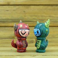 Red and Green Monster Boyz 2 piece set - Thumbnail 2