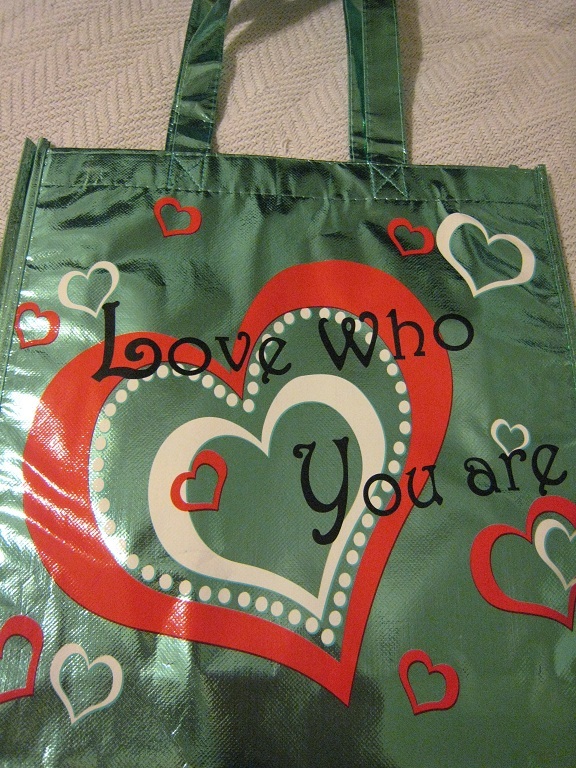 Love Who You Are Shopping Bag