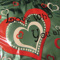 Love Who You Are Shopping Bag