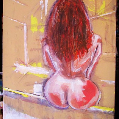 All things come to an end.  ryan lowrie painting