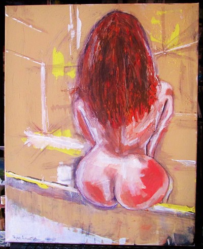 All things come to an end.  ryan lowrie painting