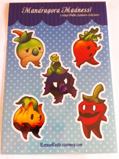 Mandragora Madness! Odin Sphere Stickers