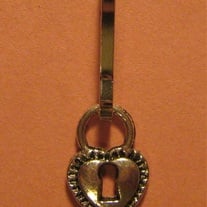 Heart Lock Zipper Pull