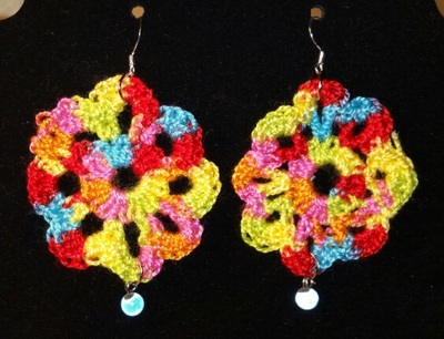 Carnival Flower Earrings