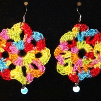 Carnival Flower Earrings