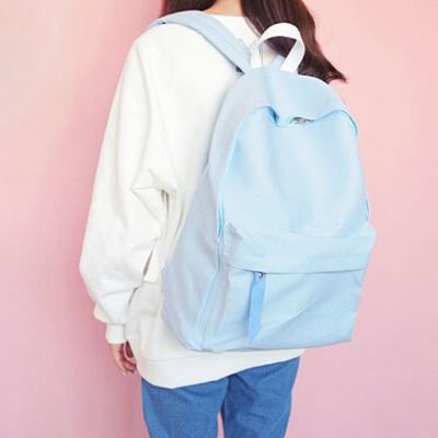 Back to the basic canvas backpack