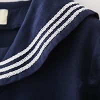 Japanese JK sweet sailor dress - Thumbnail 3