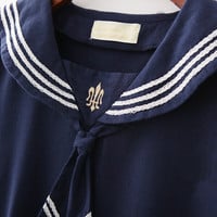 Japanese JK sweet sailor dress - Thumbnail 2