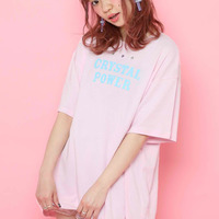 Crystal Power Tee by BUBBLES Harajuku - Thumbnail 3