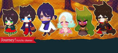 Infurubia_Journey! Acrylic charms