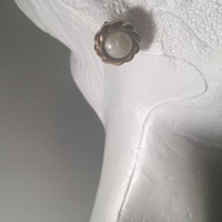 Vintage Button Earrings - Thumbnail 3