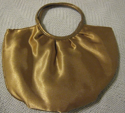 Gold Wrist Purse
