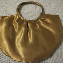 Gold Wrist Purse