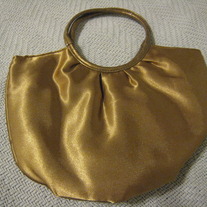 Gold Wrist Purse