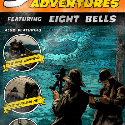 Eight bells 12x18 art print