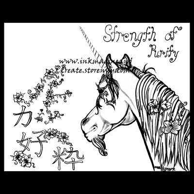 Strength of Purity Coloring Poster