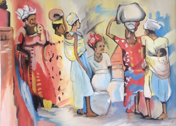 Women Gathering by Wendy