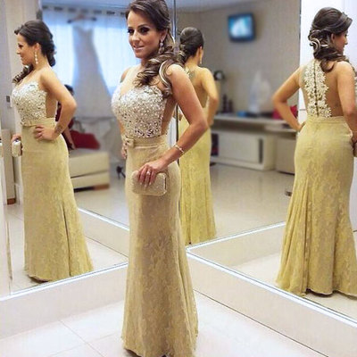 Gorgeous evening dresses,sexy evening dresses,lace evening dresses,sleeveless evening dresses,beading evening dresses,pd39005