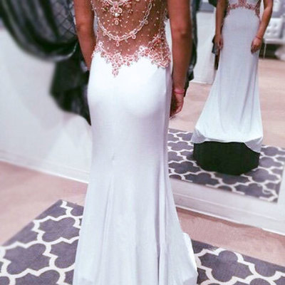 Largos ivory prom dresses,a-line prom dresses,v neckline prom dresses,chiffon prom dresses,long prom dresses,pd390024