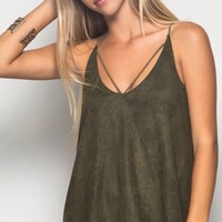 Suede Top - Thumbnail 1