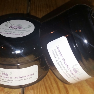 Lavender grapefruit head to toe