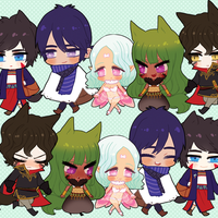 Infurubia_Journey! Acrylic charms - Thumbnail 1