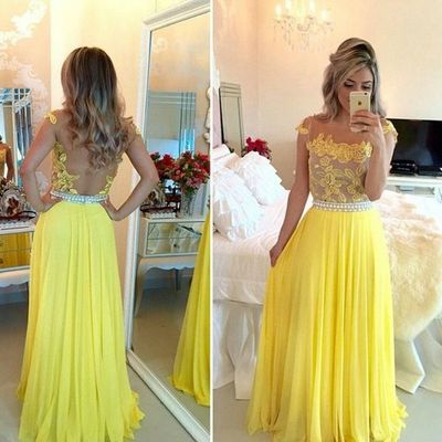 Sweetheart prom dresses,a-line prom dresses,scoop prom dresses,long prom dresses,cap sleeves prom dresses,backless prom dresses,pd390031