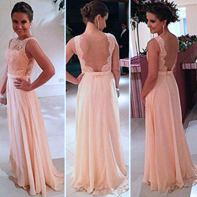 Classy long prom dresses,straps prom gowns,beaded evening dresses,backless evening gowns,cocktail dresses,pd390066 - Thumbnail 4