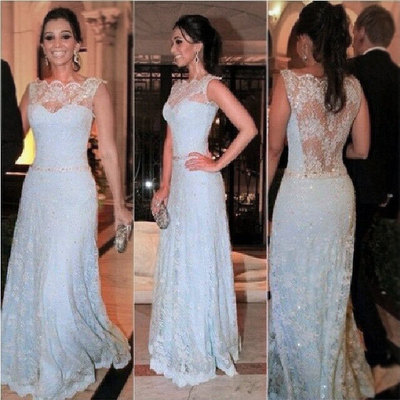 Elegant Prom Dresses,Lace Up Prom Dresses,Appliques Prom Dresses,Floor-Length Prom Dresses,See Through Evening Gowns,PD390068