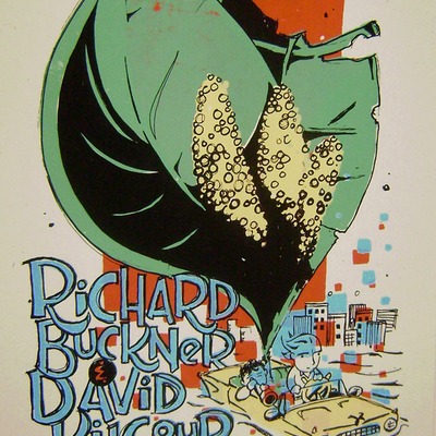 Richard buckner/david kilgour tour poster, 2011 - Thumbnail 4