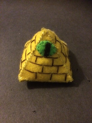 'The All Seeing Eye' custom catnip toy!