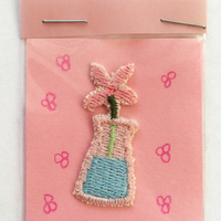 Flowery Iron-on Patch - Thumbnail 1