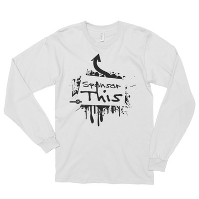 Sponsor This Long sleeve t-shirt (unisex)
